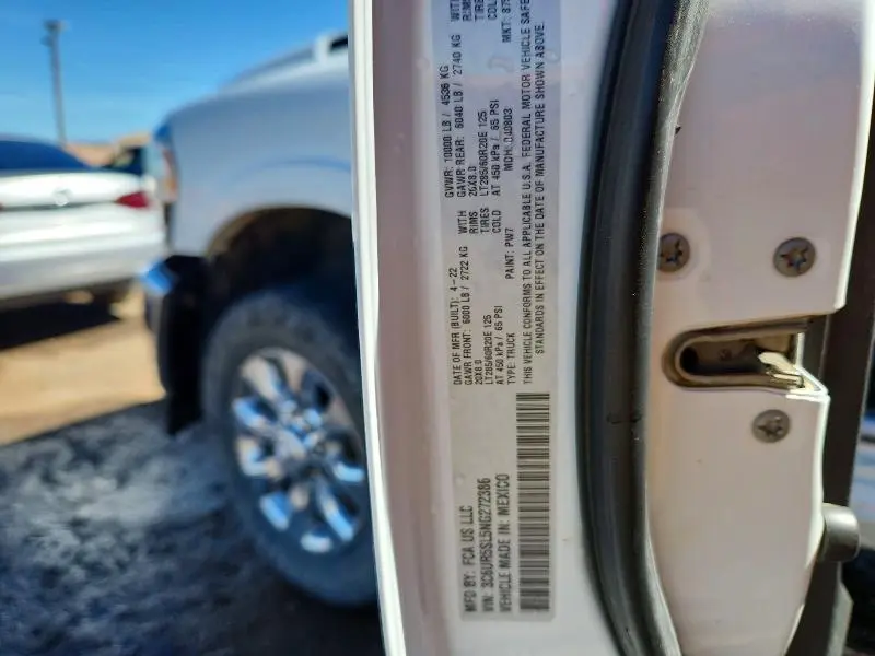 2022 RAM 2500 LIMITED  