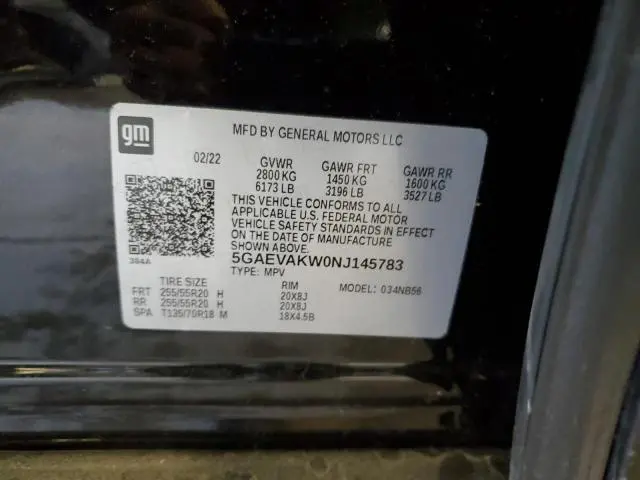 2022 BUICK ENCLAVE ESSENCE  