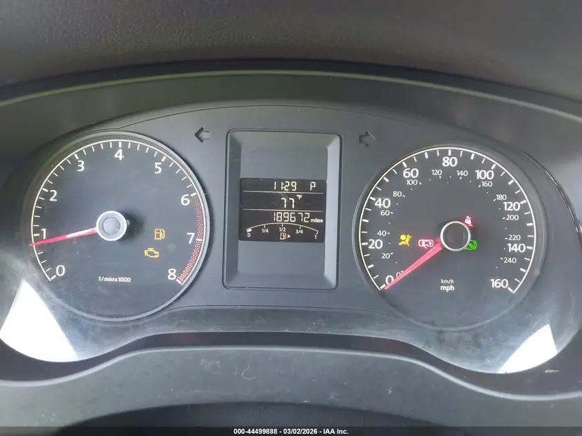 2011 VOLKSWAGEN JETTA 2.5L SE