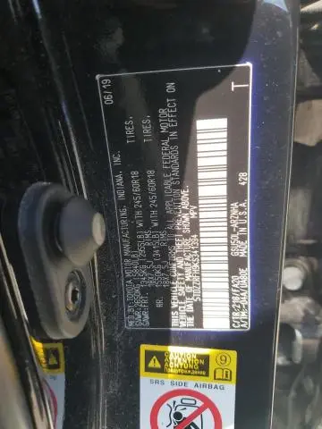 2019 TOYOTA HIGHLANDER LE  