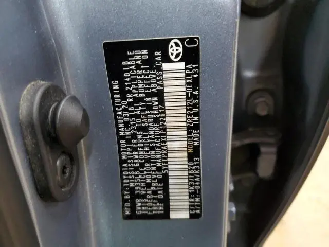 2020 TOYOTA COROLLA LE  