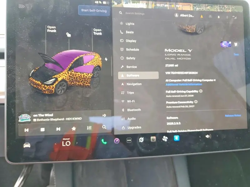 2025 TESLA MODEL Y   