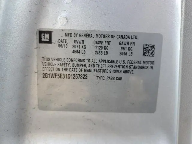 2013 CHEVROLET IMPALA LS  