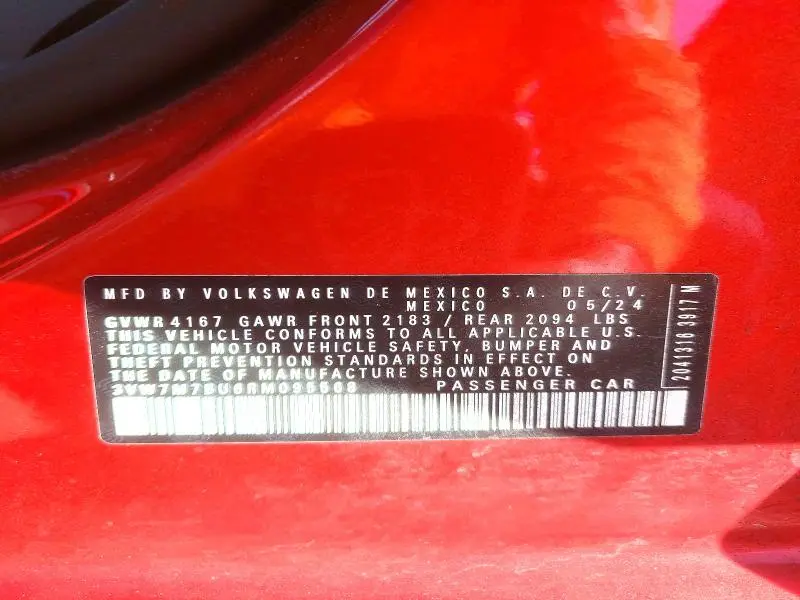 2024 VOLKSWAGEN JETTA SE  