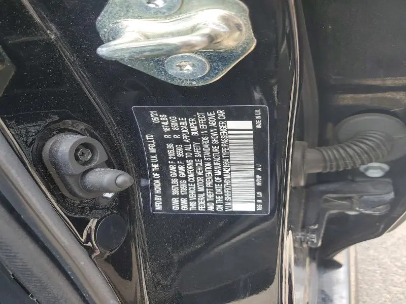 2021 HONDA CIVIC EX  