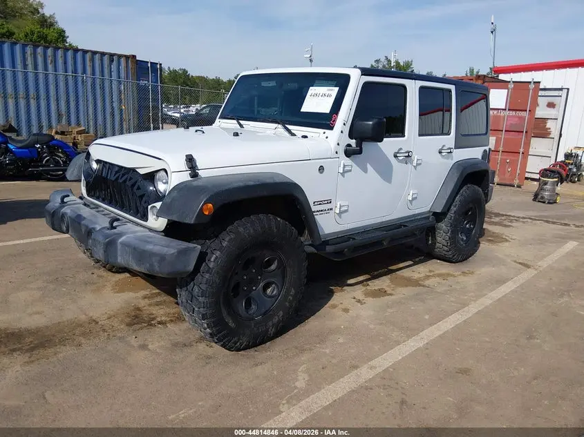 2017 JEEP WRANGLER UNLIMITED SPORT 4X4