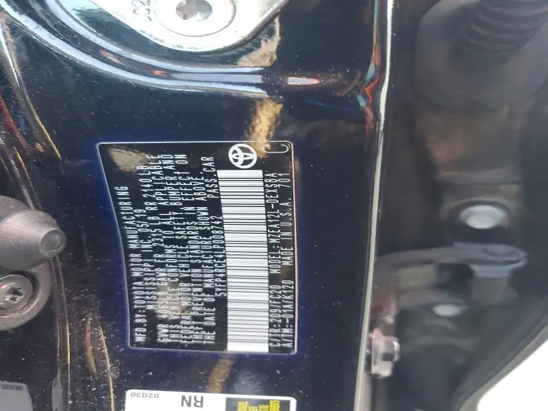 2020 TOYOTA COROLLA SE  