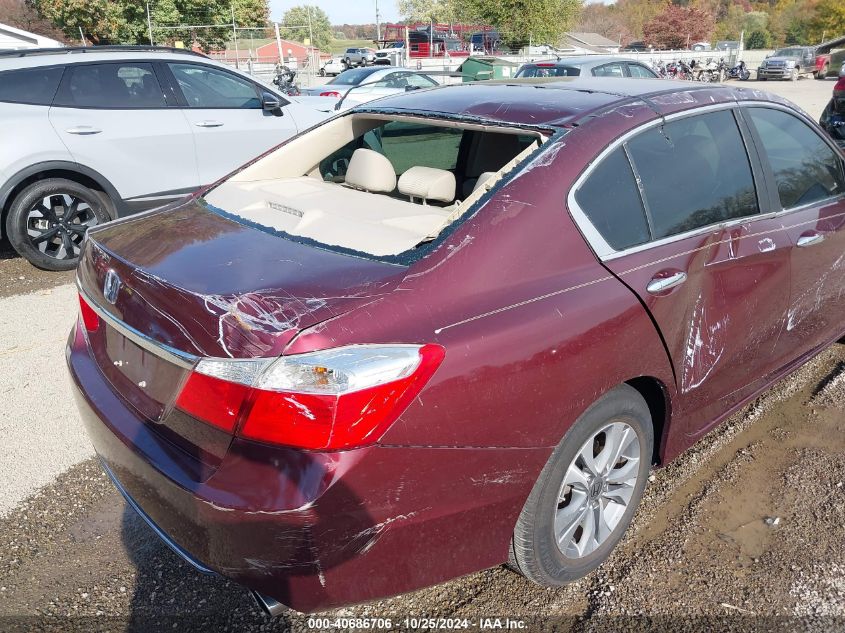 2015 HONDA ACCORD LX