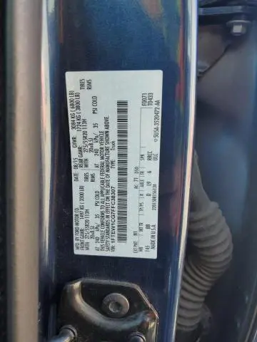 2015 FORD F150 SUPERCREW  