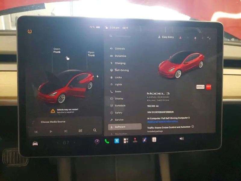 2022 TESLA MODEL 3   