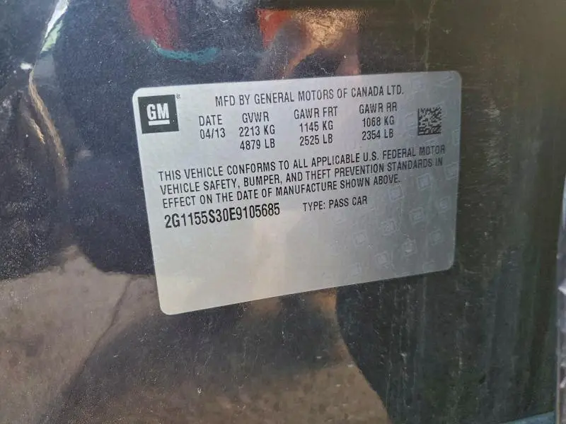 2014 CHEVROLET IMPALA LTZ  