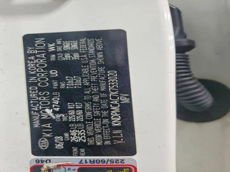 2019 KIA SPORTAGE LX  