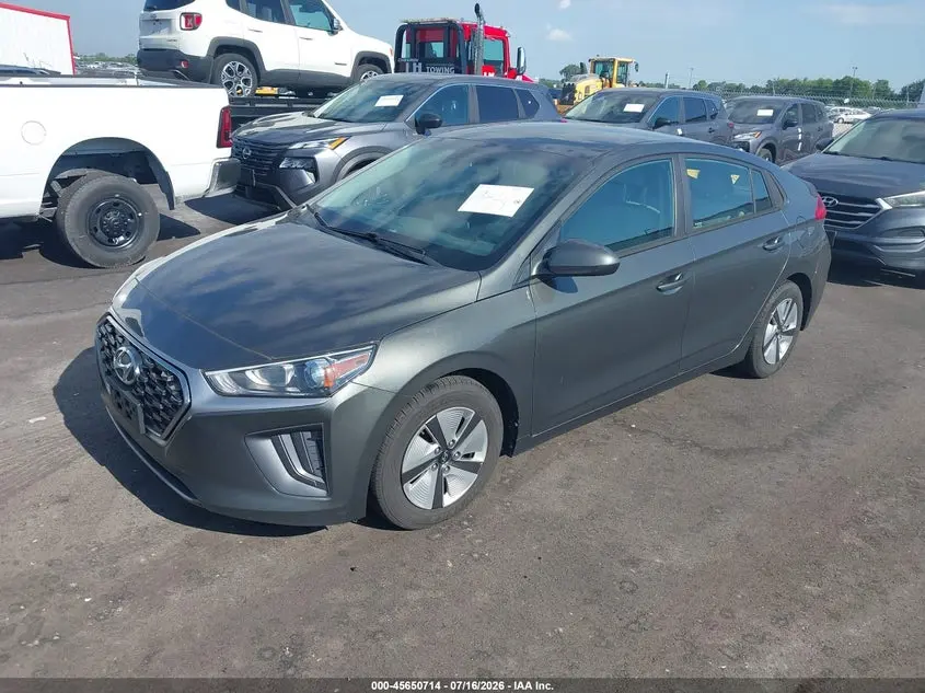 2021 HYUNDAI IONIQ HYBRID BLUE