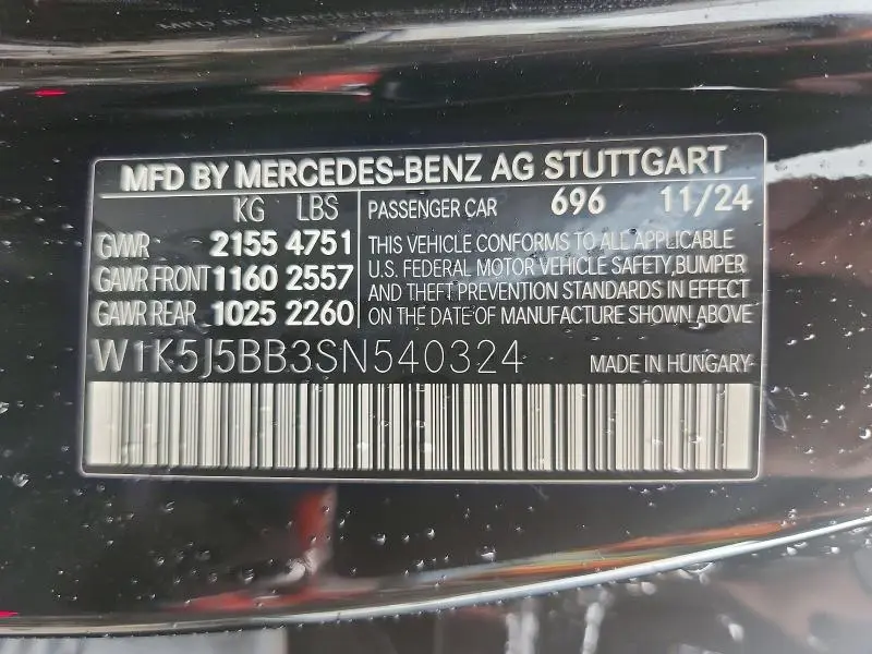 2025 MERCEDES-BENZ CLA AMG 35 4MATIC  