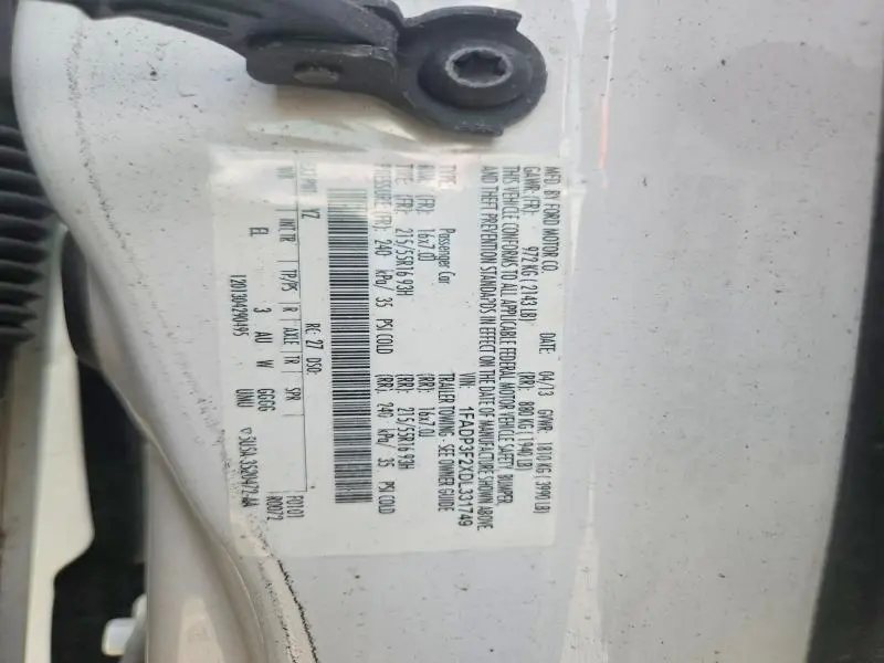 2013 FORD FOCUS SE  