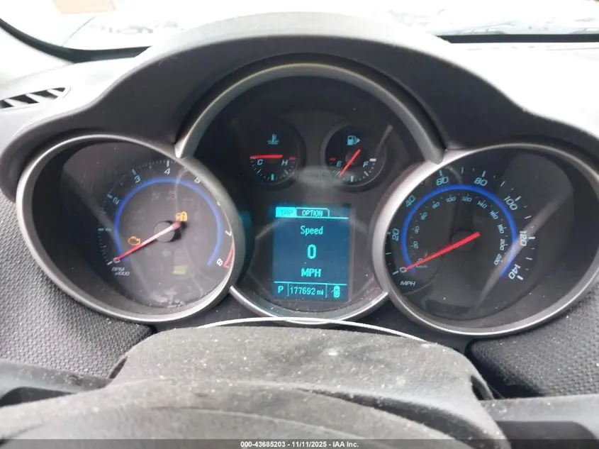 2015 CHEVROLET CRUZE 2LT AUTO