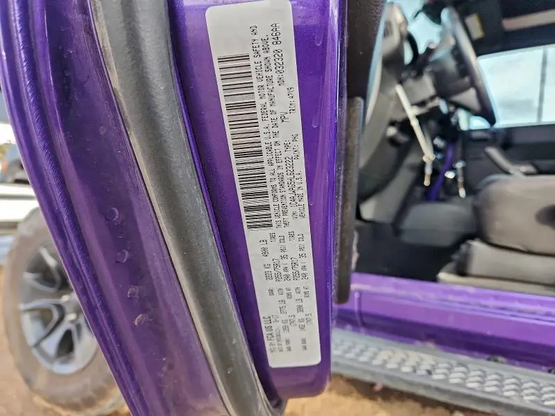 2017 JEEP WRANGLER SPORT  