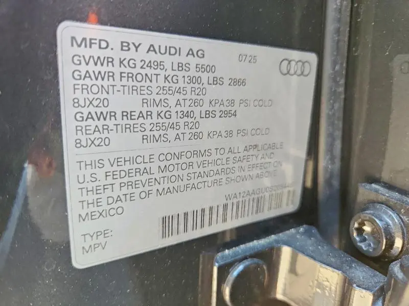 2025 AUDI Q5 PREMIUM PLUS  