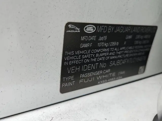 2020 JAGUAR XF PREMIUM  