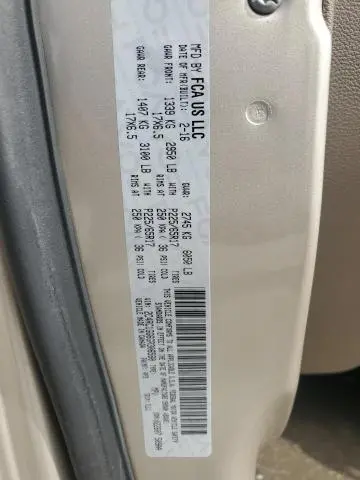 2016 CHRYSLER TOWN & COUNTRY LIMITED PLATINUM