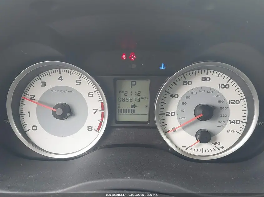2013 SUBARU IMPREZA WAGON 2.0I