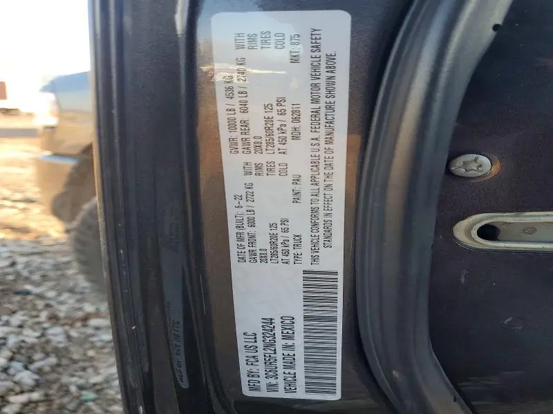 2022 RAM 2500 LARAMIE  