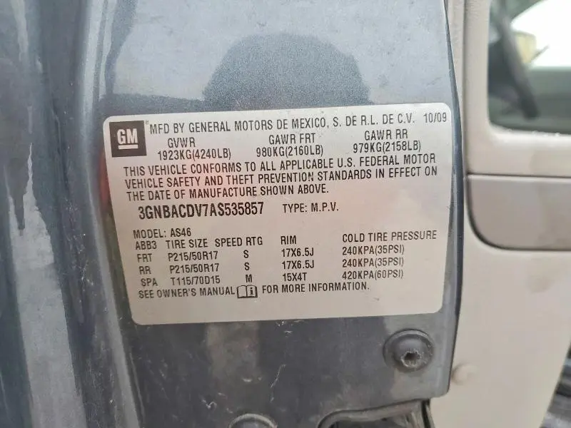 2010 CHEVROLET HHR LT  