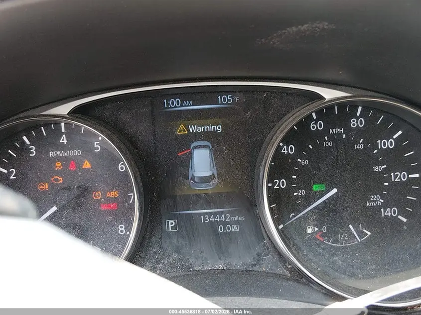 2016 NISSAN ROGUE S