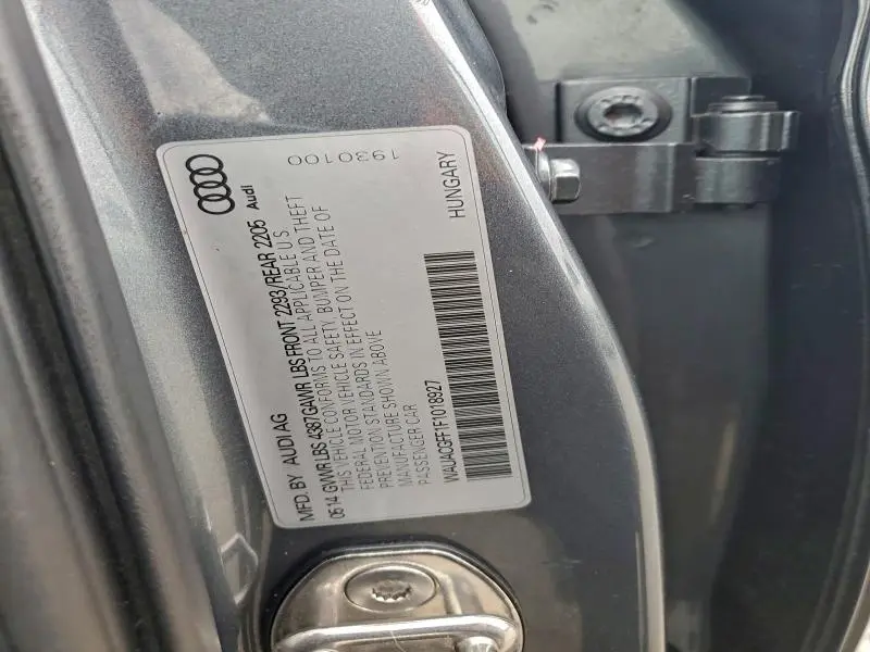 2015 AUDI A3 PREMIUM  