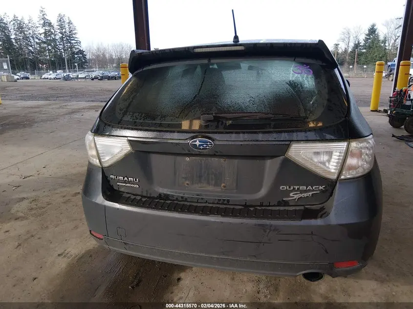 2010 SUBARU IMPREZA OUTBACK SPORT  