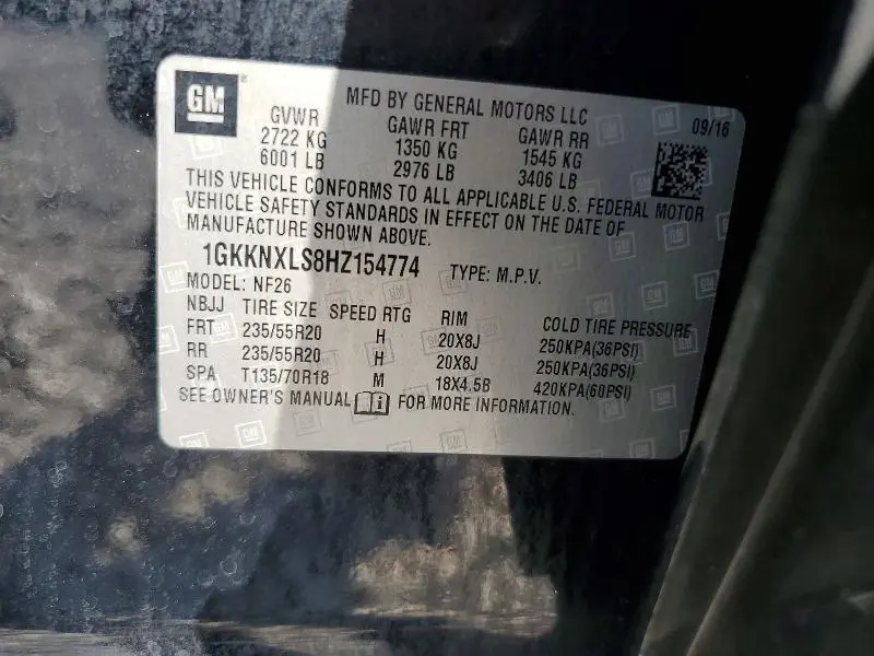 2017 GMC ACADIA DENALI  