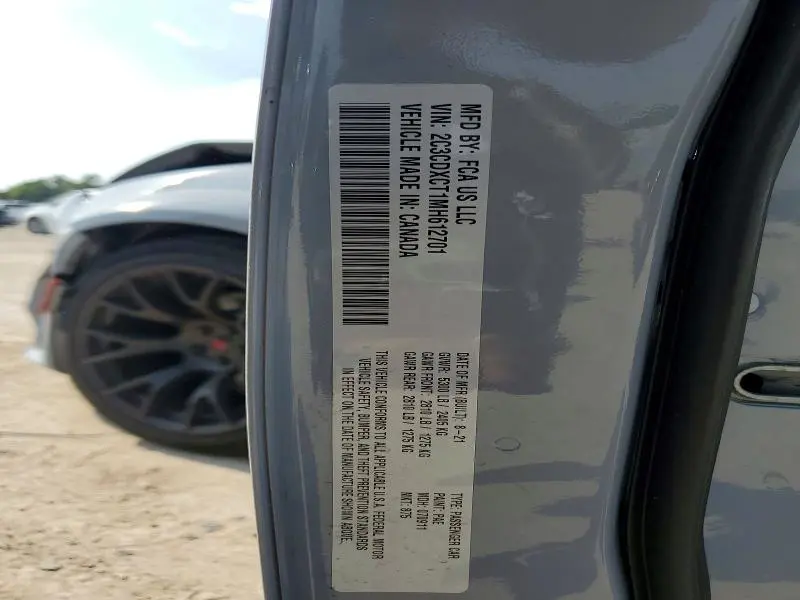 2021 DODGE CHARGER R/T  
