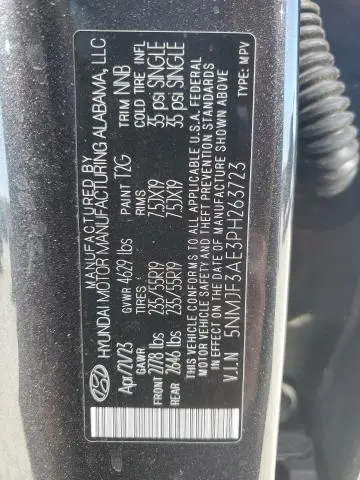 2023 HYUNDAI TUCSON SEL  