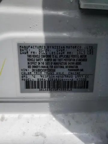 2024 NISSAN SENTRA SV  