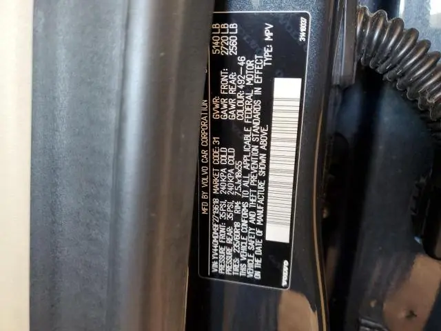 2015 VOLVO XC60 T5 PLATINUM  