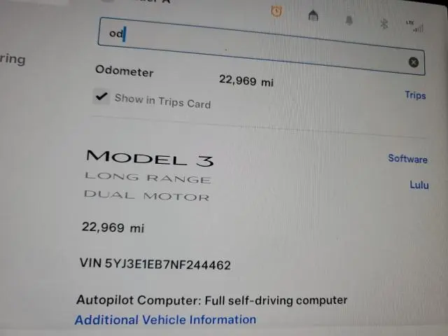 2022 TESLA MODEL 3   