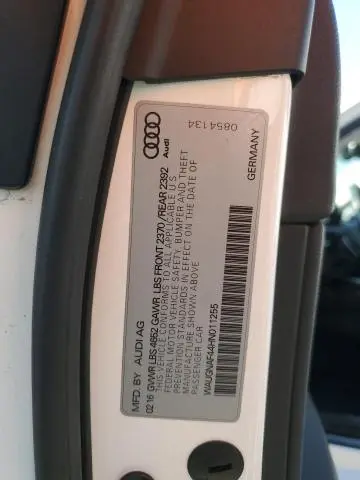 2017 AUDI A4 PREMIUM  