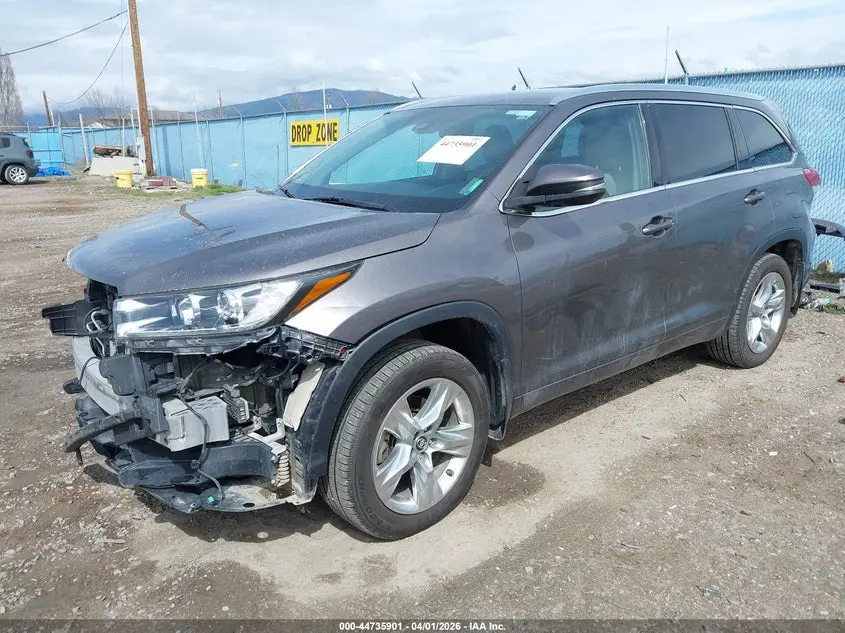 2019 TOYOTA HIGHLANDER LIMITED