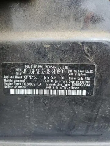 2016 SUBARU IMPREZA PREMIUM  