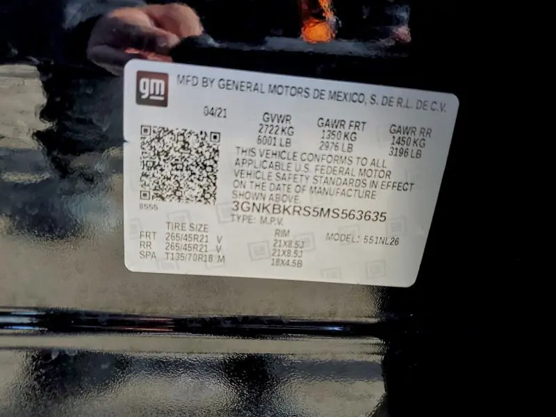 2021 CHEVROLET BLAZER RS  