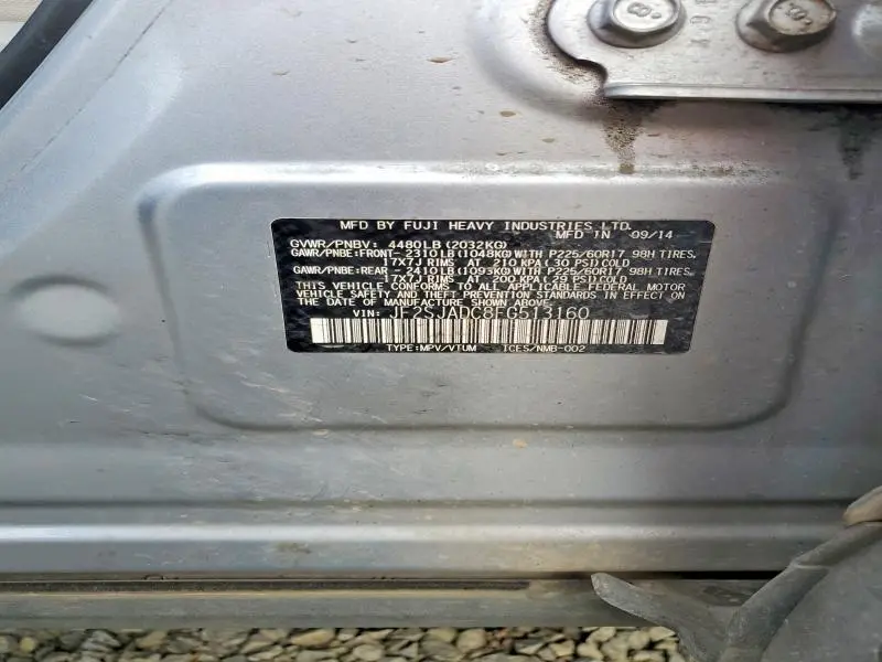 2015 SUBARU FORESTER 2.5I PREMIUM  