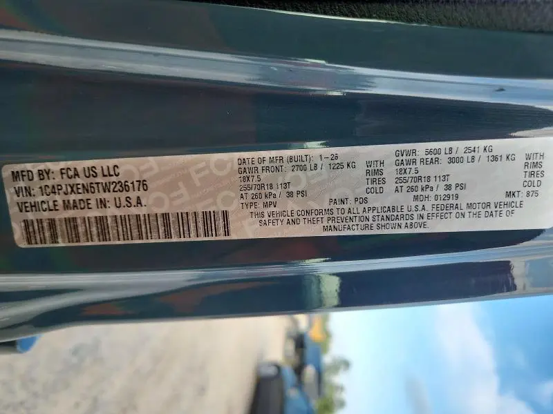 2026 JEEP WRANGLER SAHARA  