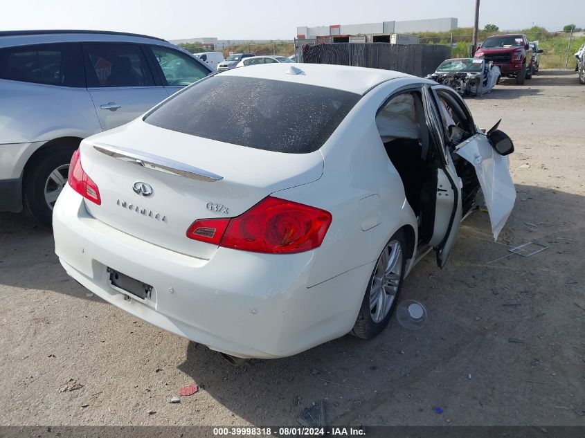 2012 INFINITI G37X  