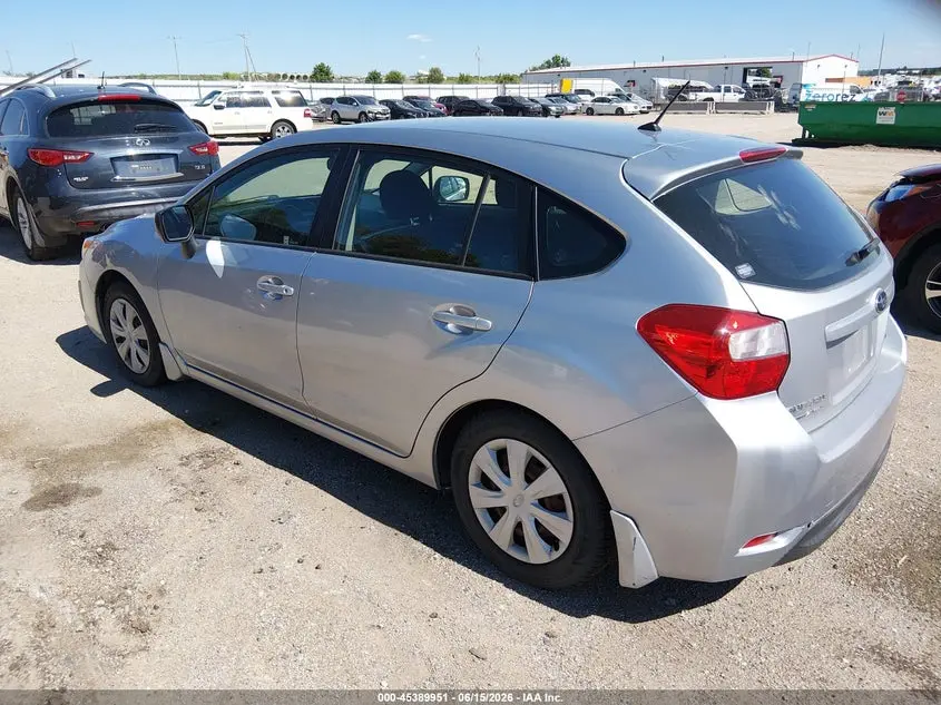2012 SUBARU IMPREZA 2.0I