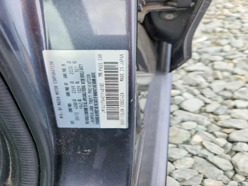 2014 MAZDA 6 TOURING  
