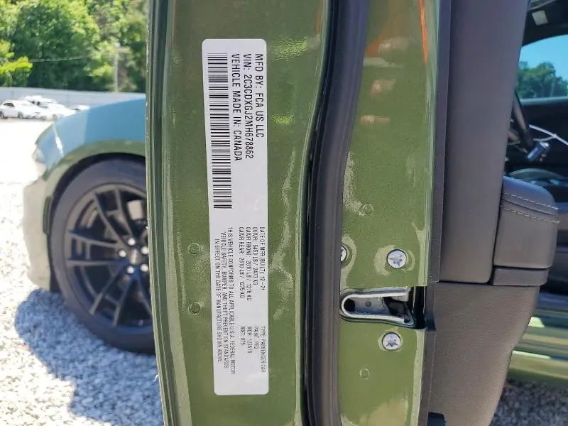 2021 DODGE CHARGER SCAT PACK  