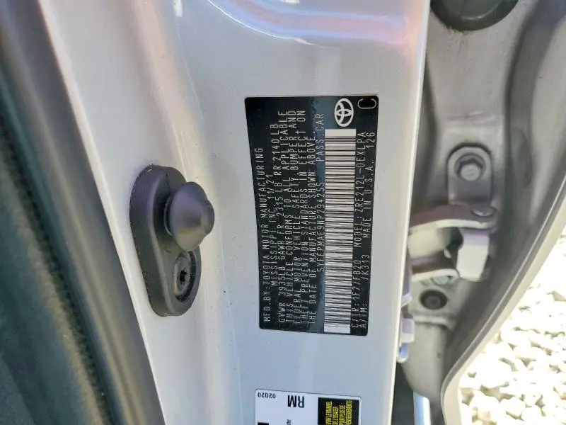 2022 TOYOTA COROLLA LE  