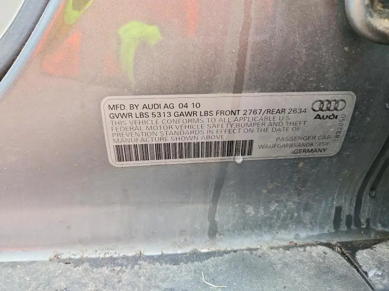 2010 AUDI A6 PREMIUM PLUS  