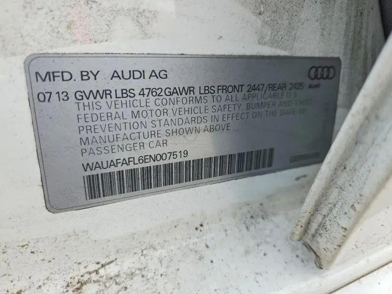 2014 AUDI A4 PREMIUM  