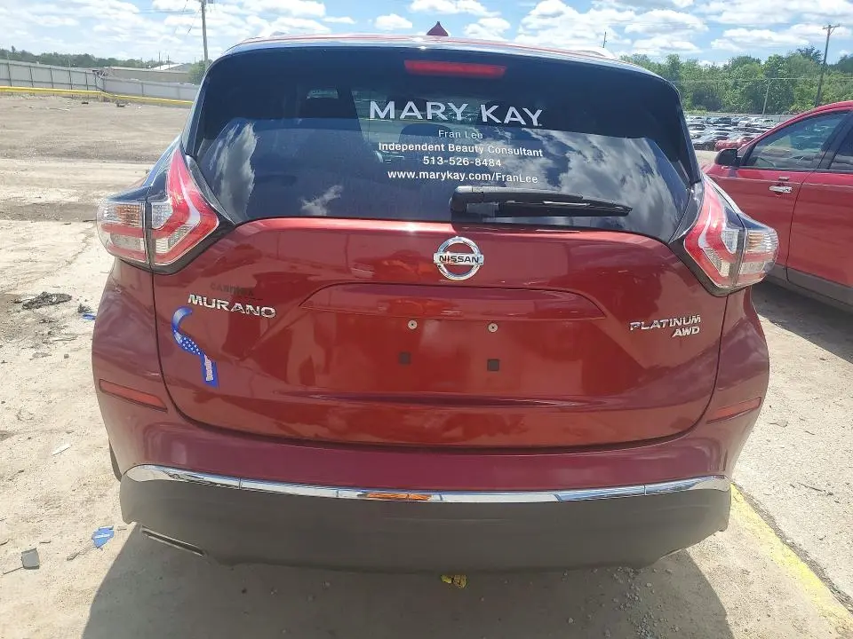2016 NISSAN MURANO PLATINUM  